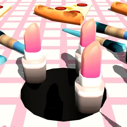 Biểu tượng Lipstick Makeup Black Hole
